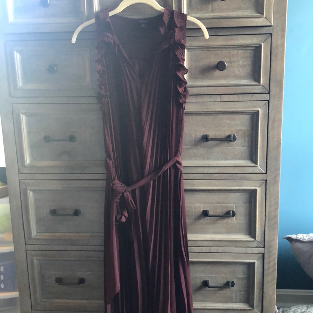 Ann Taylor Pleated Dress